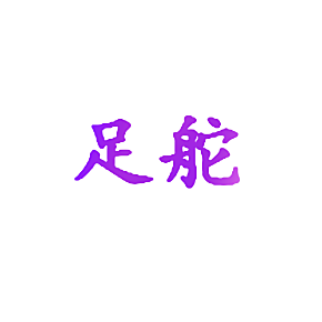 足舵