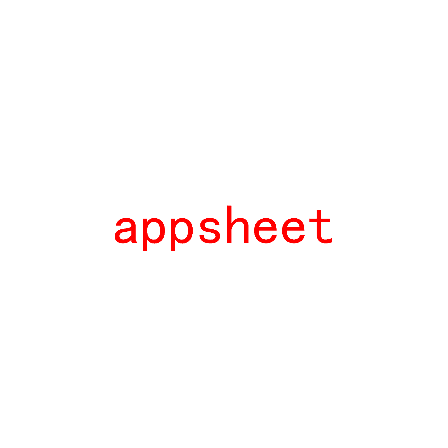 APPSHEET