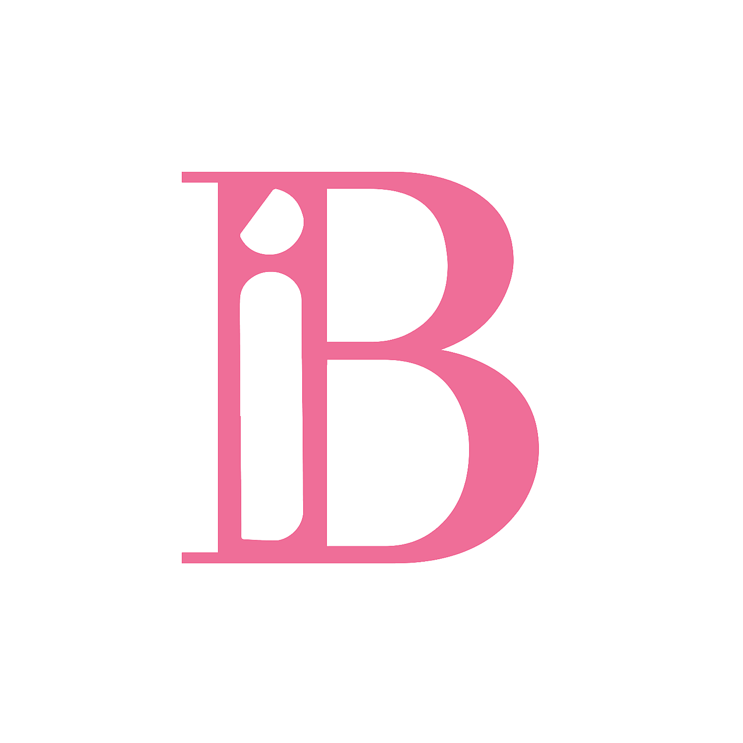 B